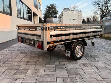 Rimorchio trasporto cose 250 x 150 cm