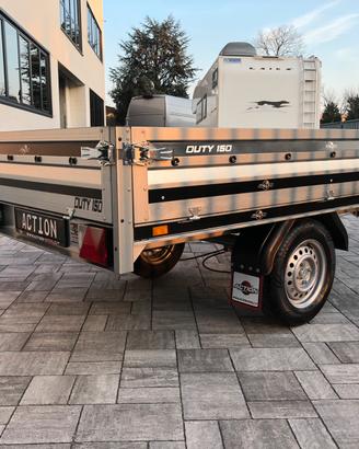Rimorchio trasporto cose 250 x 150 cm