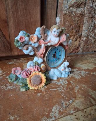 bomboniera orologio angeli