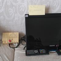 TV 14 pollici , porta TV, amplificatore, antenna