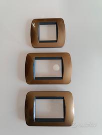 Placca in metallo per living Light BTicino 