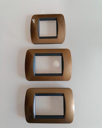 Placca in metallo per living Light BTicino 