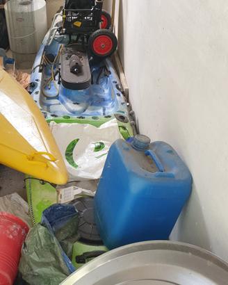 Galaxy Kayak da pesca 4,80 m USATO
