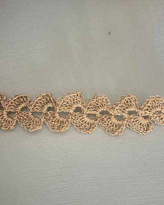 Bracciale da donna fatto a mano con uncinetto