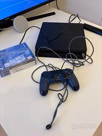 PS4 Slim + Controller Originale Blu + 3 Giochi