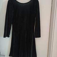 OVS abito nero elegante in velluto