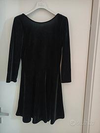 OVS abito nero elegante in velluto