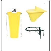 Tubo scivolo scarico macerie