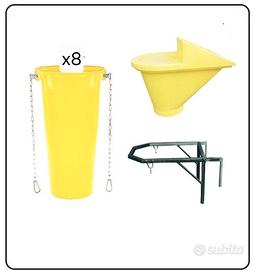 Tubo scivolo scarico macerie