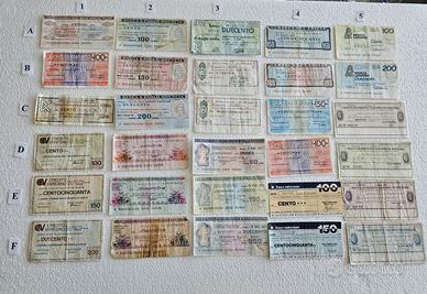 Miniassegni - Gruppo di 30