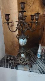Candelabro in bronzo