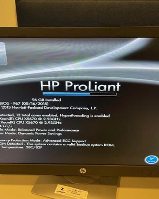 Server HP DL380 G7 - HD 8*900Gb -Ram 96Gb