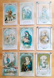 Lotto cartoline religiose d'epoca originali