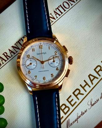 Orologio Oro 18kt Eberhard & Co Old Flyer