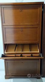 SCARPIERA IN LEGNO MASSELLO