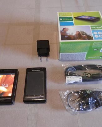Sony Xperia X8 set completo accessori