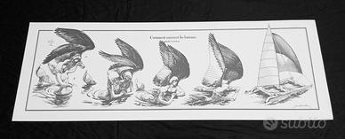 Poster Come nascono le barche Jean Oliver Hèron 