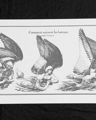 Poster Come nascono le barche Jean Oliver Hèron 