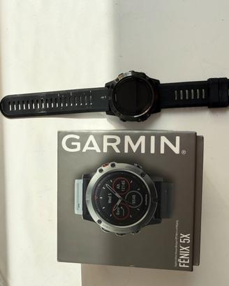 Garmin Fenix 5X + Fascia cardio HRM-Tri