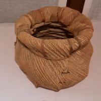 Vaso artigianale in Banano