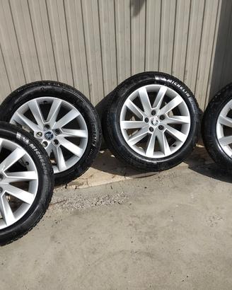 4 Cerchi lega con gomme invernali Skoda Vw Audi