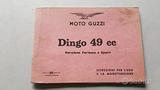 Moto Guzzi DINGO 49 Tur-Sport 3V '67 manuale uso