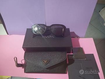 occhiali da sole unisex Prada neri