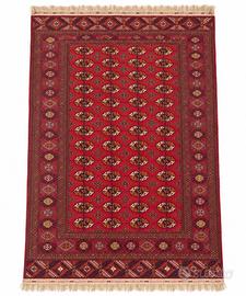 Tappeto orientale annodato amano, Bokhara/Turkmeno
