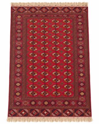 Tappeto orientale annodato amano, Bokhara/Turkmeno