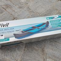 Canoa kayak gonfiabile 2 posti