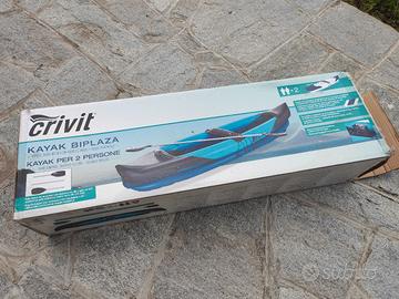 Canoa kayak gonfiabile 2 posti