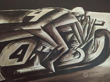 Quadro falso d'autore Mario Sironi 70*50