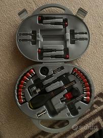 Set cacciaviti e bussole/grasso/varie