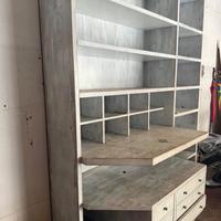 Scaffale legno massello