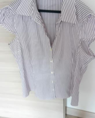 camicia smanicata donna