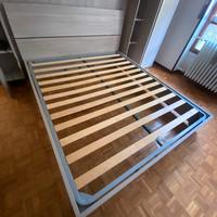 Letto contenitore con rete