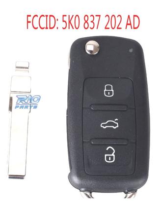 CHIAVE COMPLETA VOLKSWAGEN VW SEAT SKODA VARI MODE