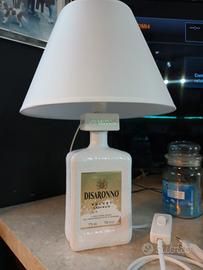 elegante lampada tavolo artigianale amaretto di