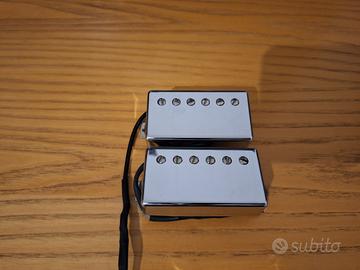 Gibson Burstbucker 1 e 2 Chrome 4 conduttori