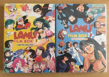 Lamu’ Film Box 1 e 2 Limited Edition 6 DVD Rari!
