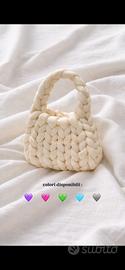 Nuvia mini bag intrecciata