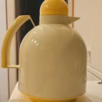 Caraffa termica Guzzini papillon  vintage gialla