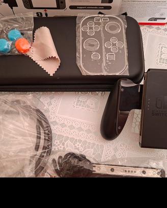 Nintendo Switch 1 + Accessori a tema zelda