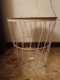 cestini in alluminio con coperchio 