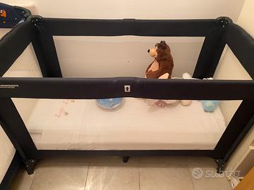Lettino da viaggio campeggio con materasso