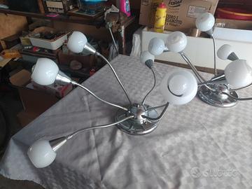 lampadario moderno con luci indirizzabili