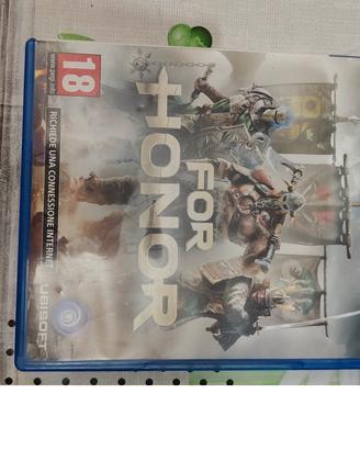 gioco for honor ps4/5 pari al nuovo 0 graffi  
