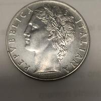 MONETE LIRE CENTO ANNO 1957
