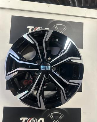 4 CERCHI ELITE VIGOR 6,5X16 ET40 5X100 + 215/45R16