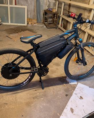 MTB con kit conversione e-Bike